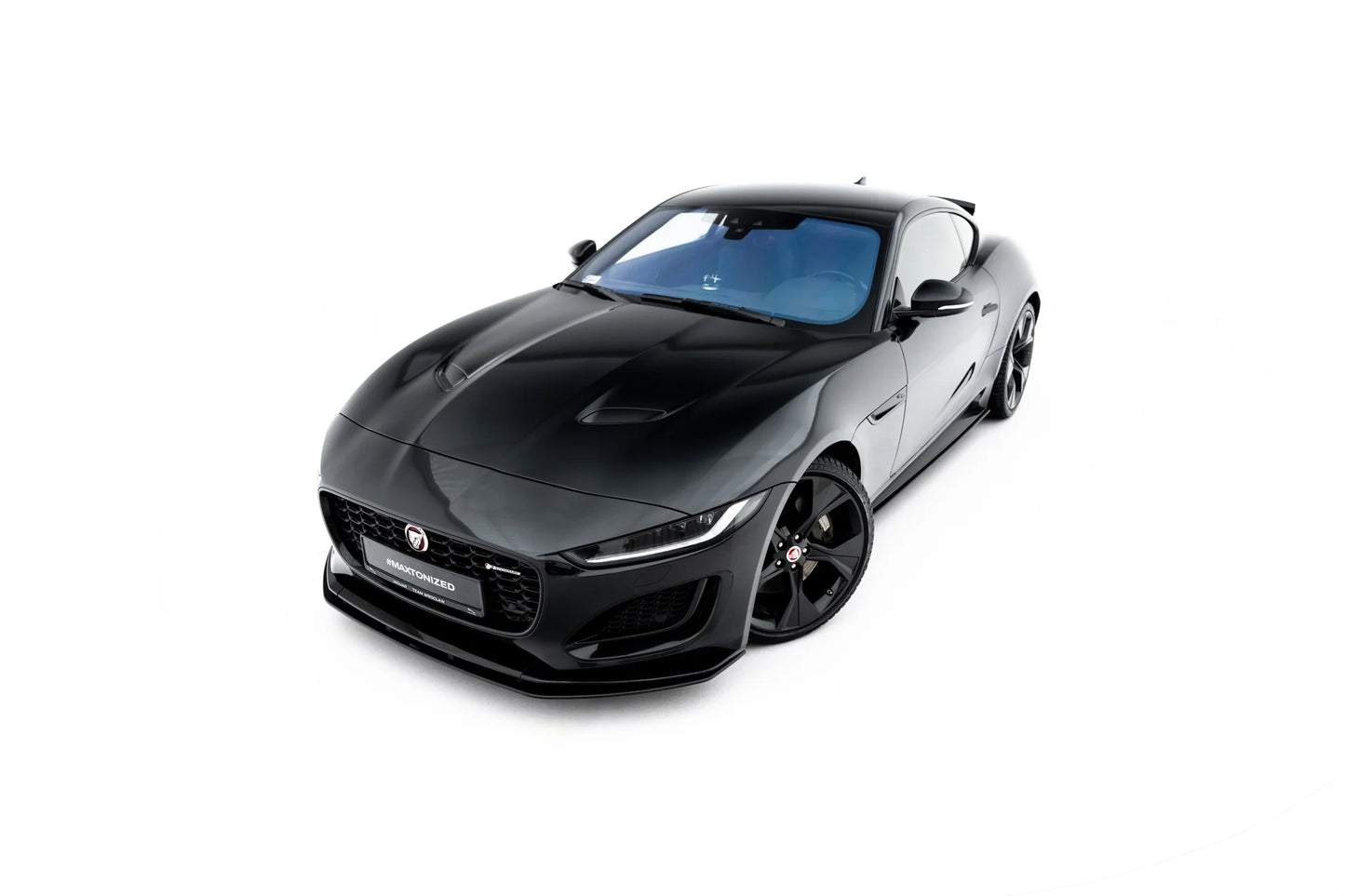 Street Pro Front Splitter Jaguar F-Type X152 Facelift 2