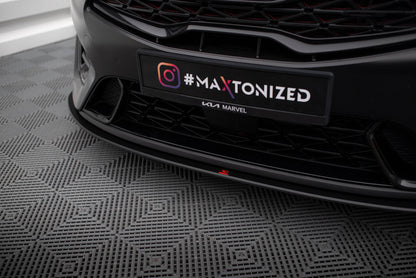 Street Pro Front Splitter Kia Proceed GT Mk3 Facelift / Ceed GT / GT - Line Mk1 Facelift