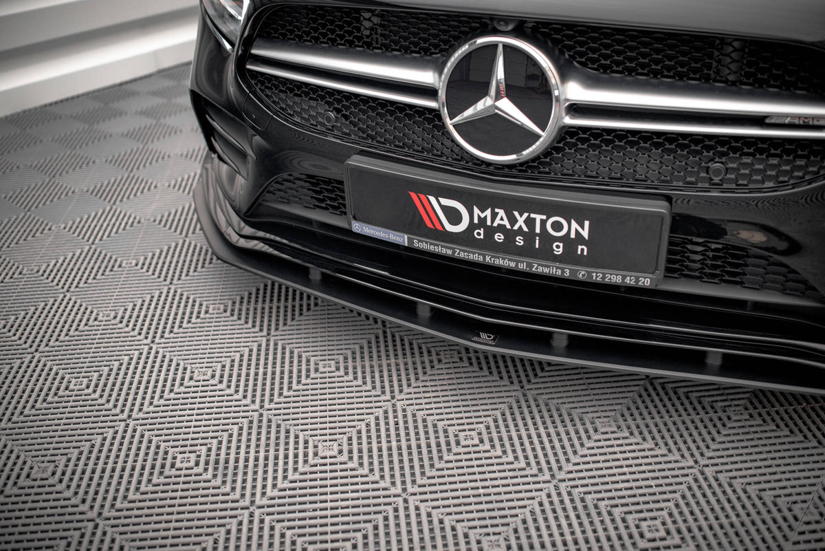 Street Pro Front Splitter Mercedes A35 AMG / AMG-Line Aero Pack W177