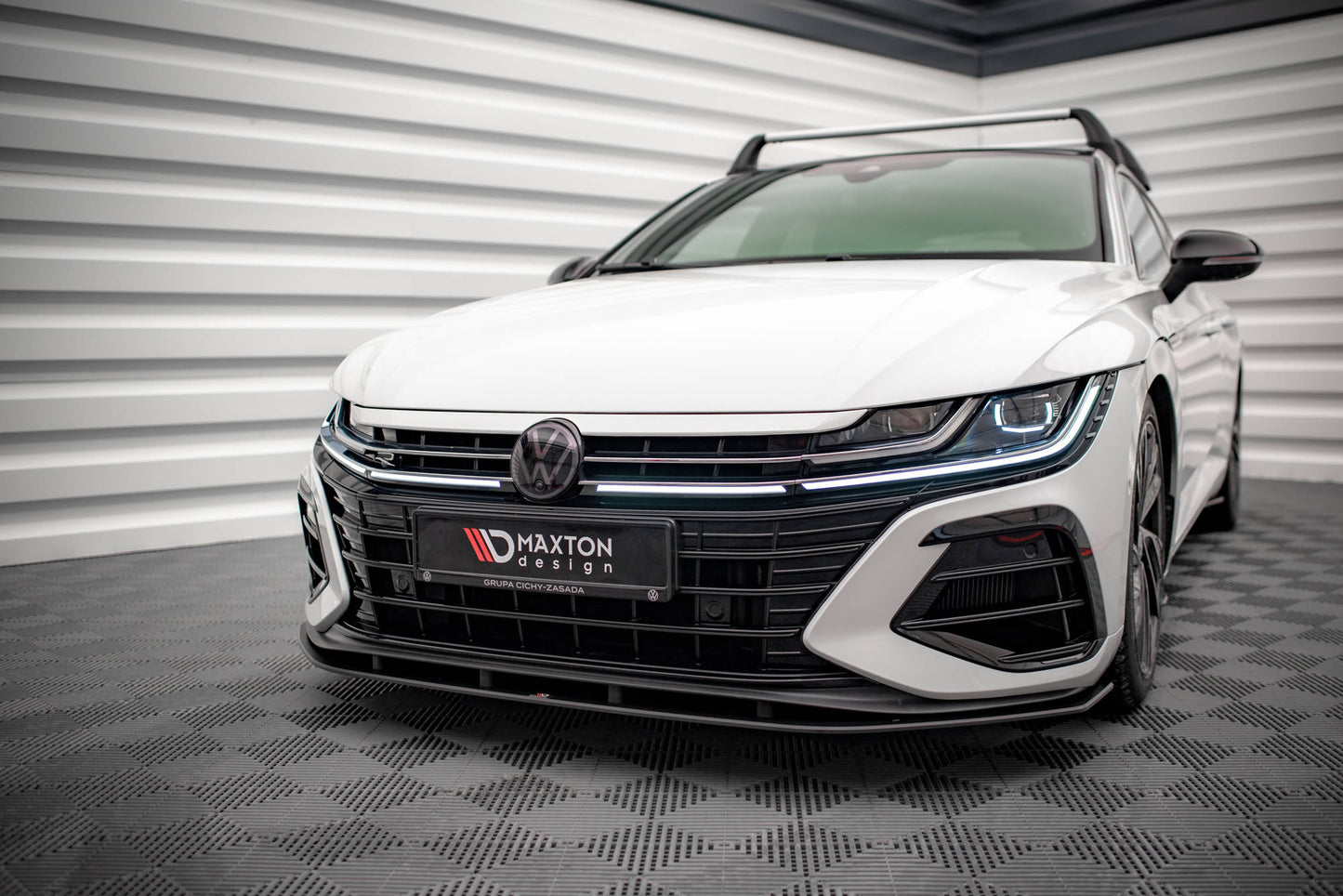Street Pro Front Splitter Volkswagen Arteon R Sedan / Shooting Brake Mk1 Faceift