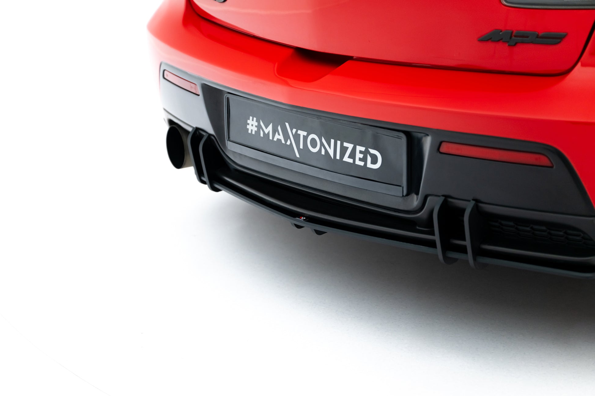 Street Pro Rear Diffuser Mazda 3 MPS Mk1 EU Version