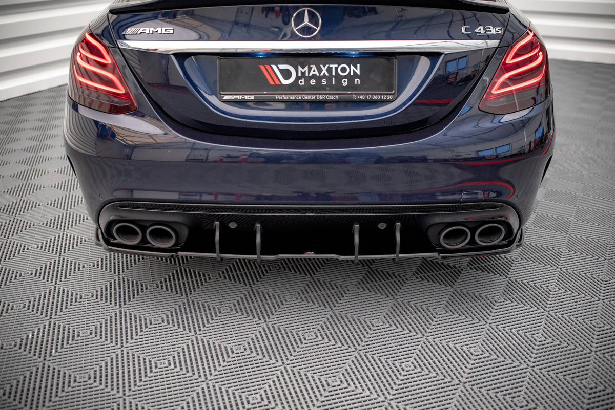 Street Pro Rear Diffuser Mercedes-AMG C 43 Sedan W205 Facelift