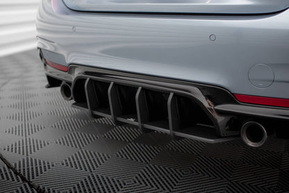 Street Pro Rear Diffuser V.1 BMW 4 Coupe / Cabrio / Gran Coupe M-Pack F32 / F33 /  F36