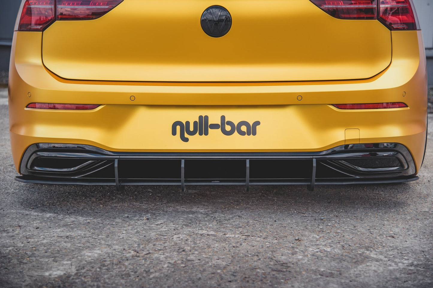 Street Pro Rear Diffuser V.1 Volkswagen Golf Hatchback Mk8 / Mk8 Facelift