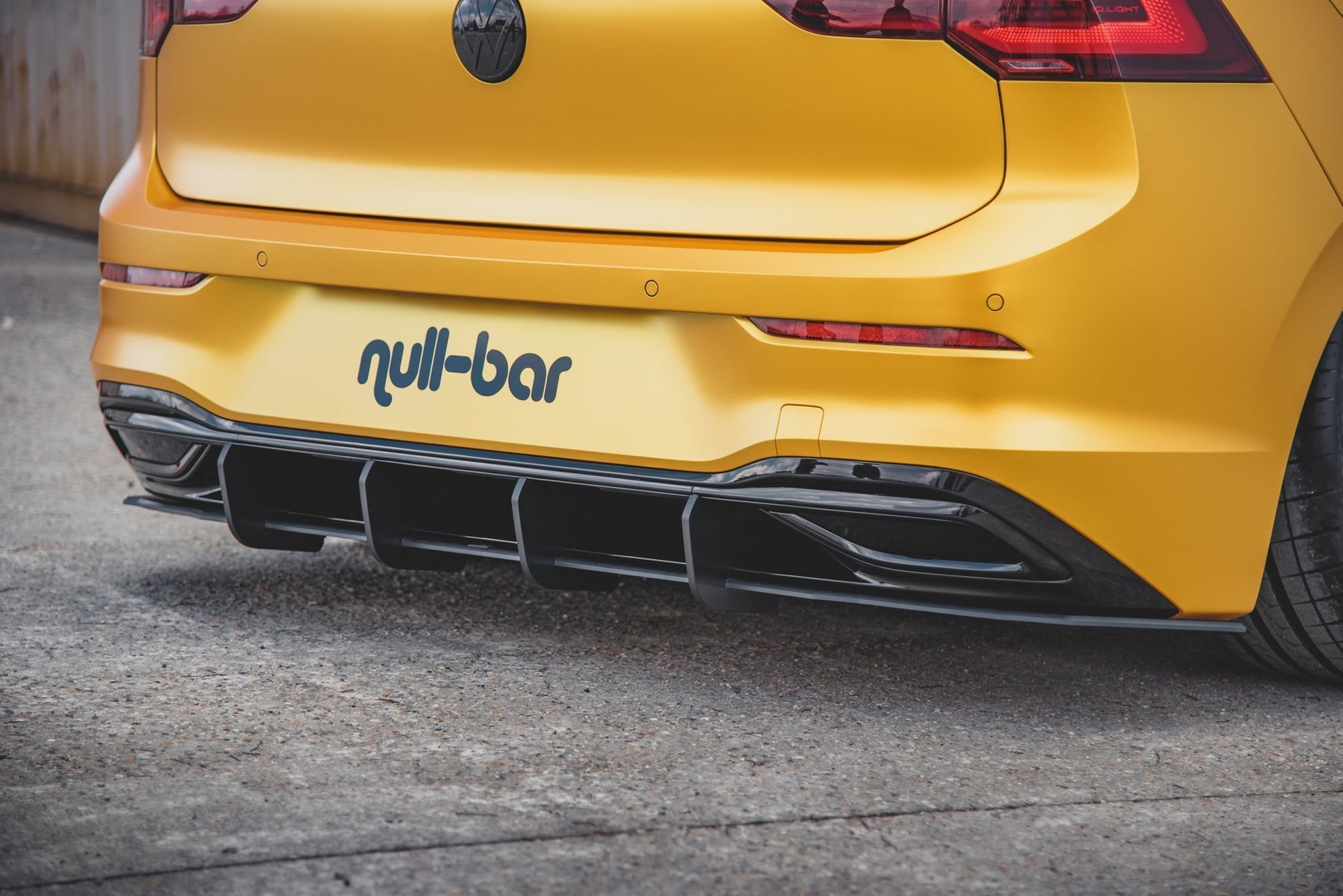 Street Pro Rear Diffuser V.1 Volkswagen Golf Hatchback Mk8 / Mk8 Facelift