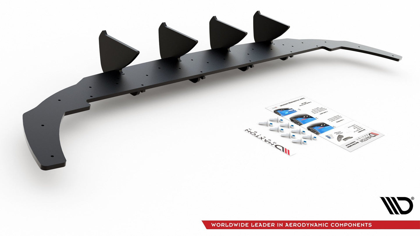 Street Pro Rear Diffuser V.1 Volkswagen Golf Hatchback Mk8 / Mk8 Facelift