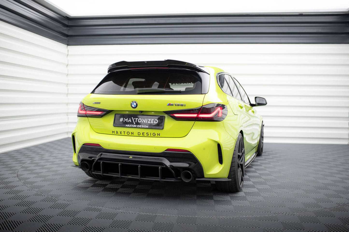 Street Pro Rear Diffuser V.2 BMW 1 M-Pack / M135i / 128ti F40