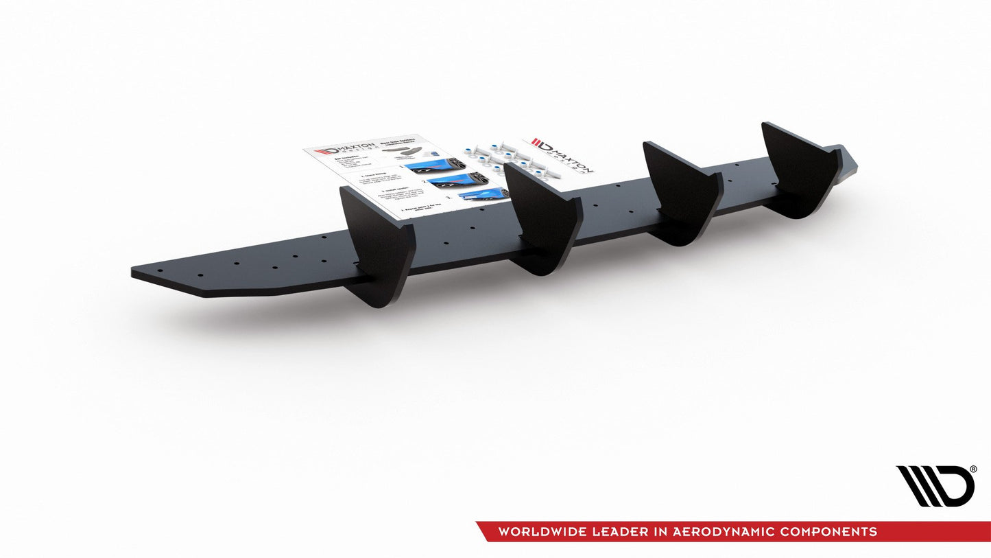 Street Pro Rear Diffuser V.2 Volkswagen Golf Hatchback Mk8 / Mk8 Facelift