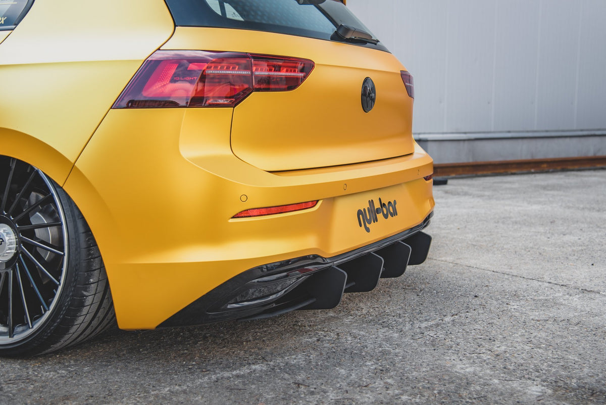 Street Pro Rear Diffuser V.2 Volkswagen Golf Hatchback Mk8 / Mk8 Facelift
