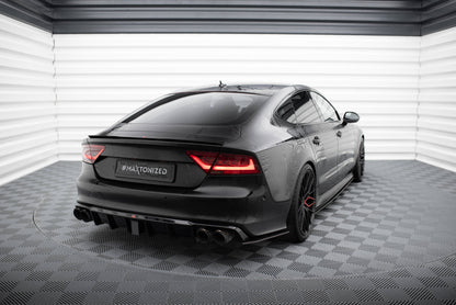 Street Pro Rear Side Splitters Audi A7 S-Line C7