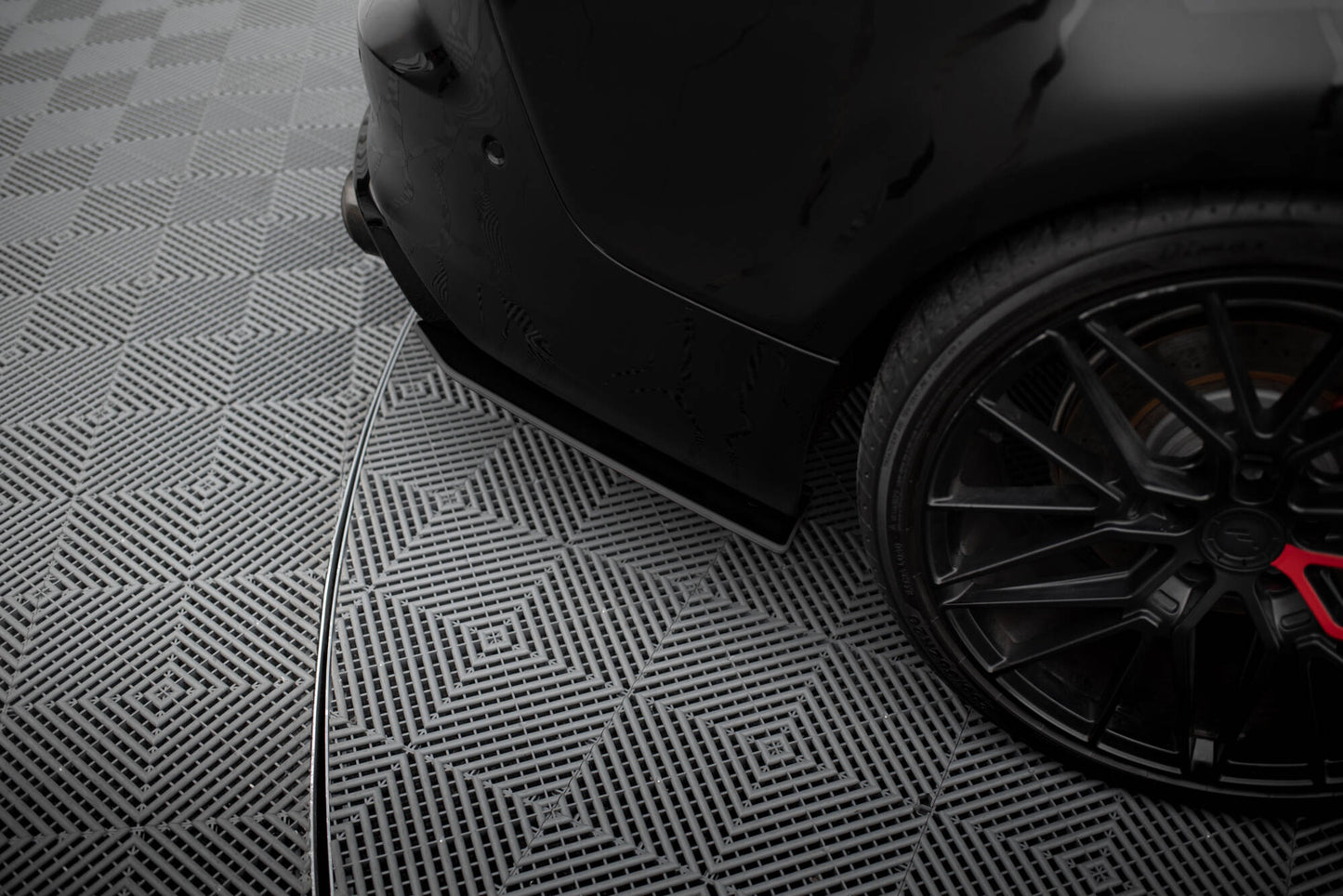 Street Pro Rear Side Splitters Audi A7 S-Line C7