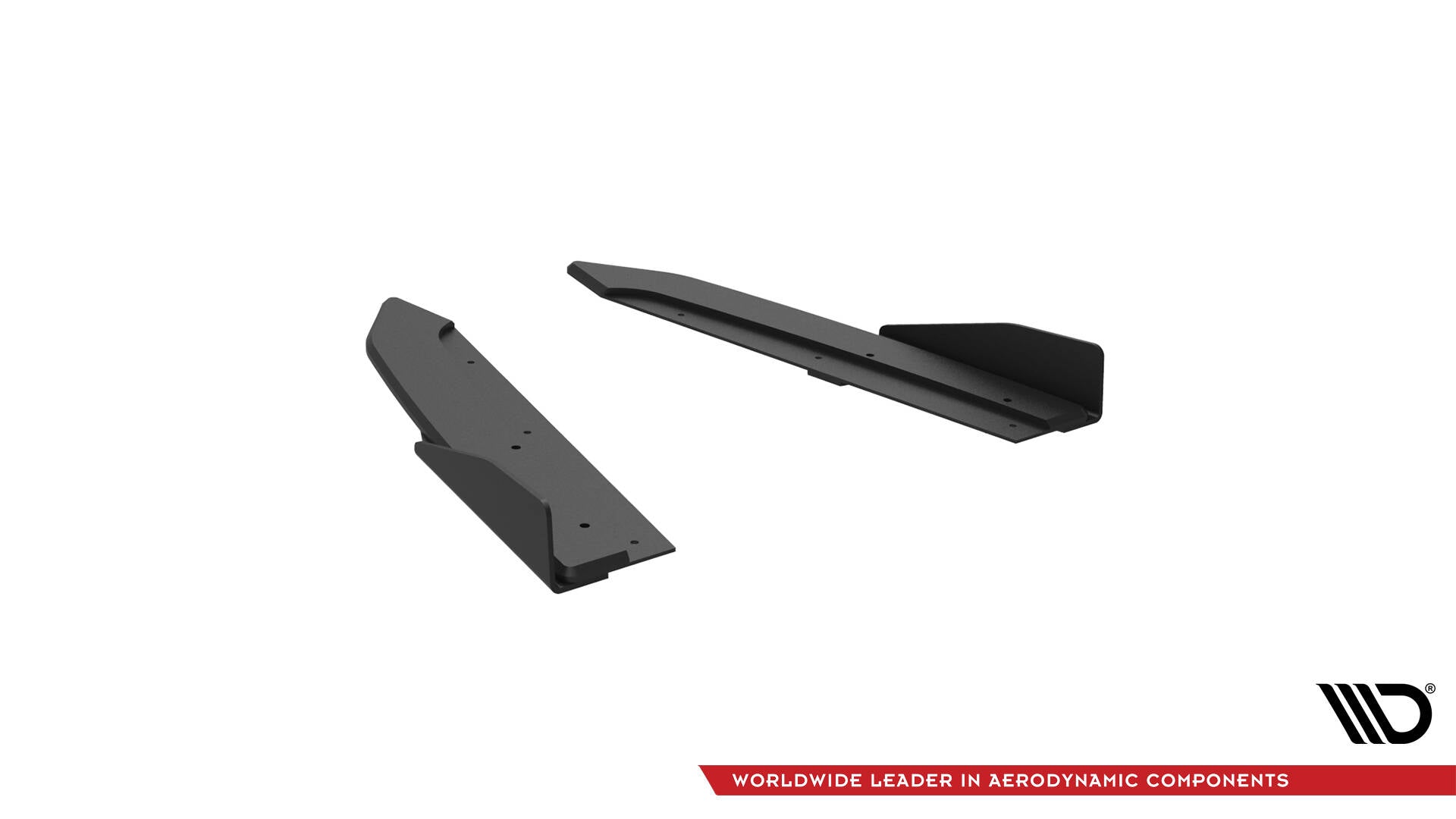 Street Pro Rear Side Splitters + Flaps Audi A7 S-Line C7