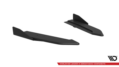 Street Pro Rear Side Splitters + Flaps Audi A7 S-Line C7