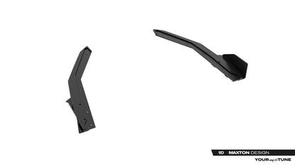 Street Pro Rear Side Splitters + Flaps Lexus IS 500 Mk3 Facelift 2 (XE30)