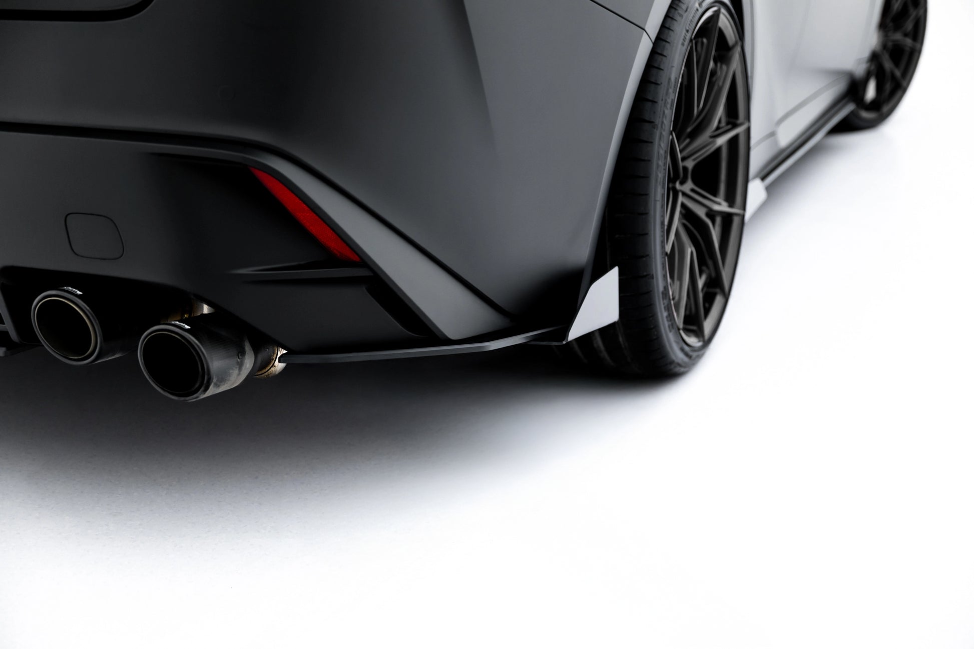 Street Pro Rear Side Splitters + Flaps Lexus IS 500 Mk3 Facelift 2 (XE30)
