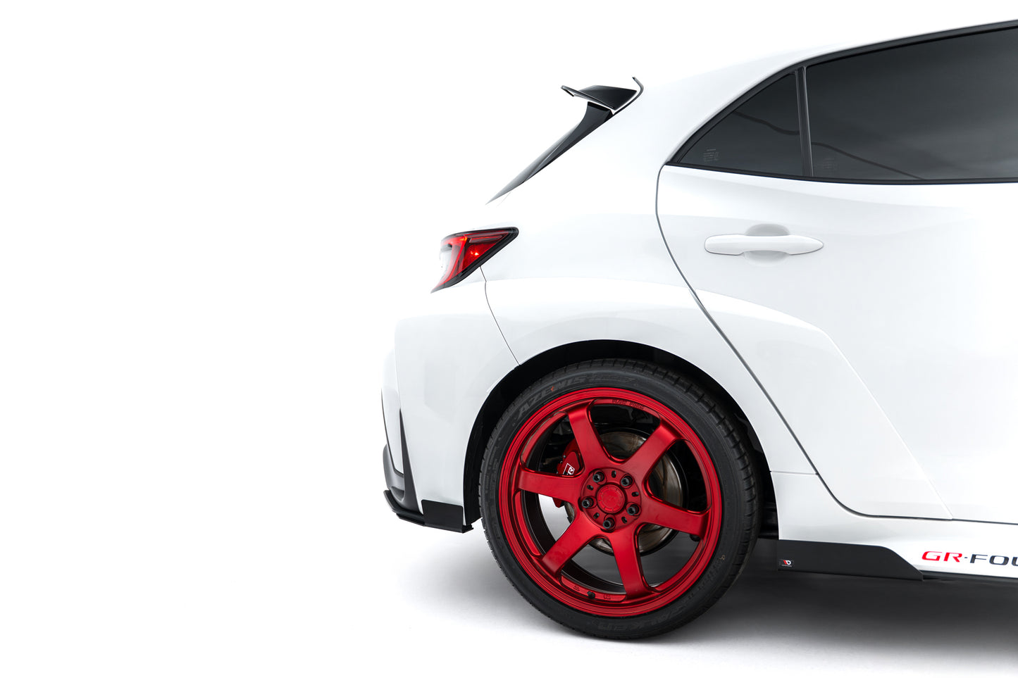Street Pro Rear Side Splitters + Flaps Toyota GR Corolla Mk12