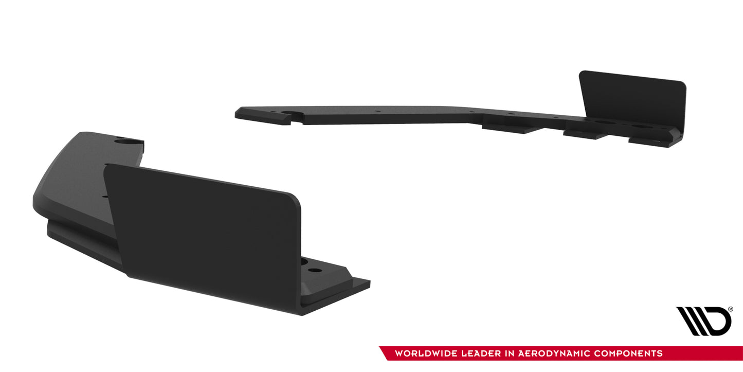 Street Pro Rear Side Splitters + Flaps Toyota GR Corolla Mk12