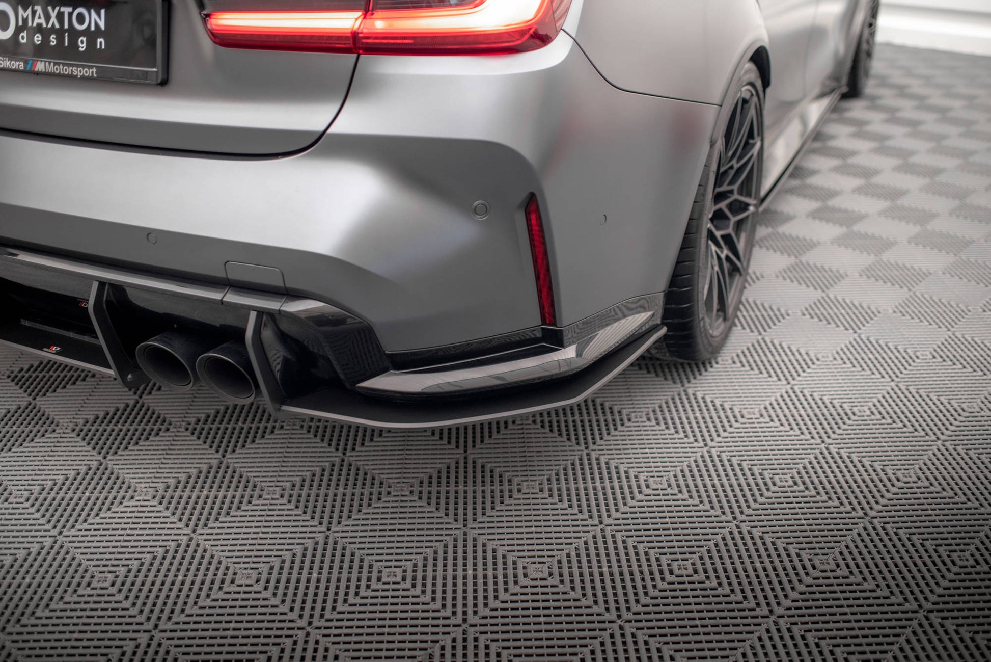 Street Pro Rear Side Splitters V.1 BMW M3 Sedan / Touring G80 / G81