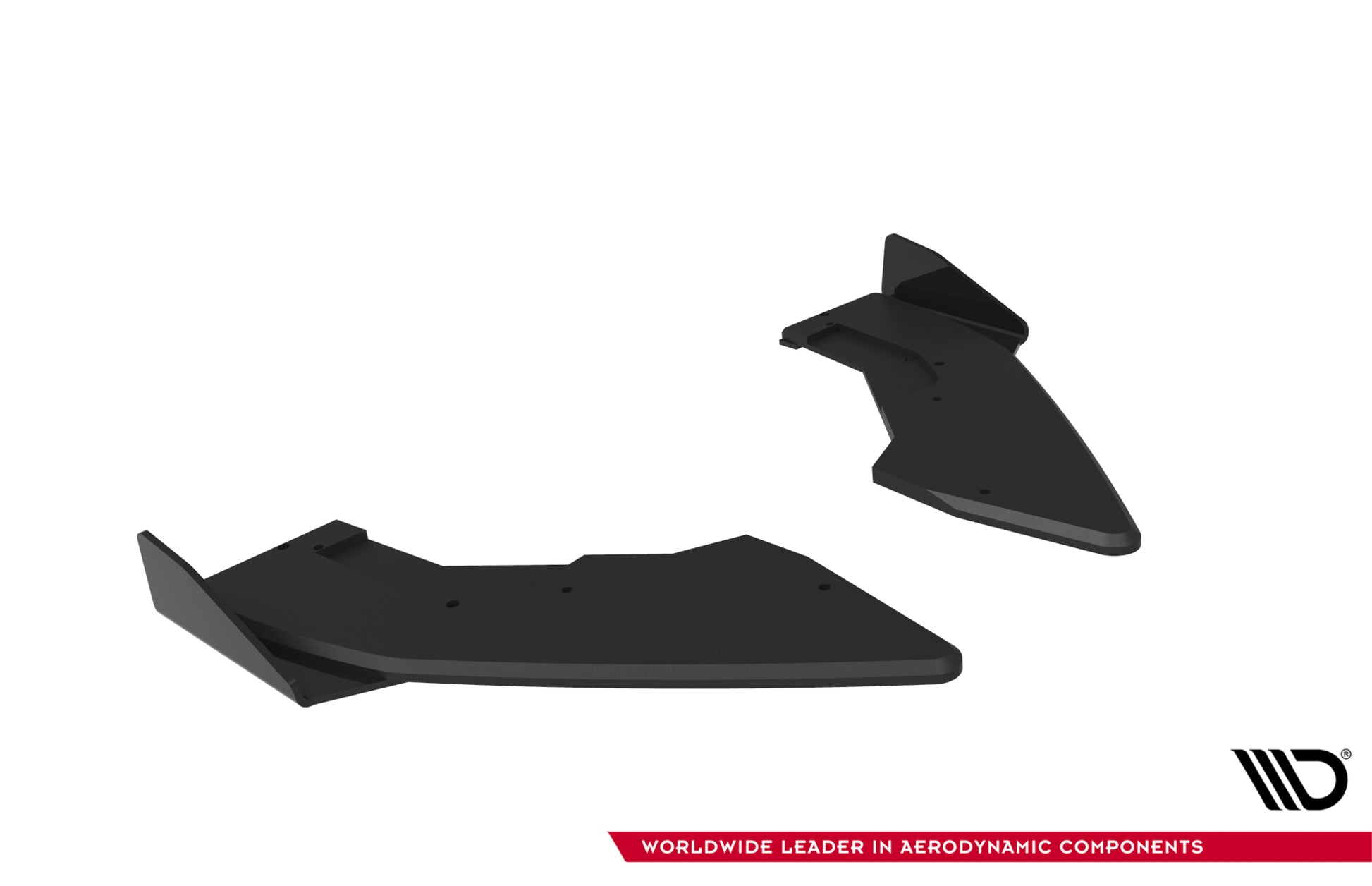 Street Pro Rear Side Splitters V.1 + Flaps BMW M135i F70