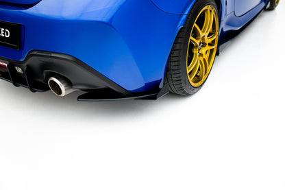 Street Pro Rear Side Splitters V.1 + Flaps Subaru BRZ Mk2