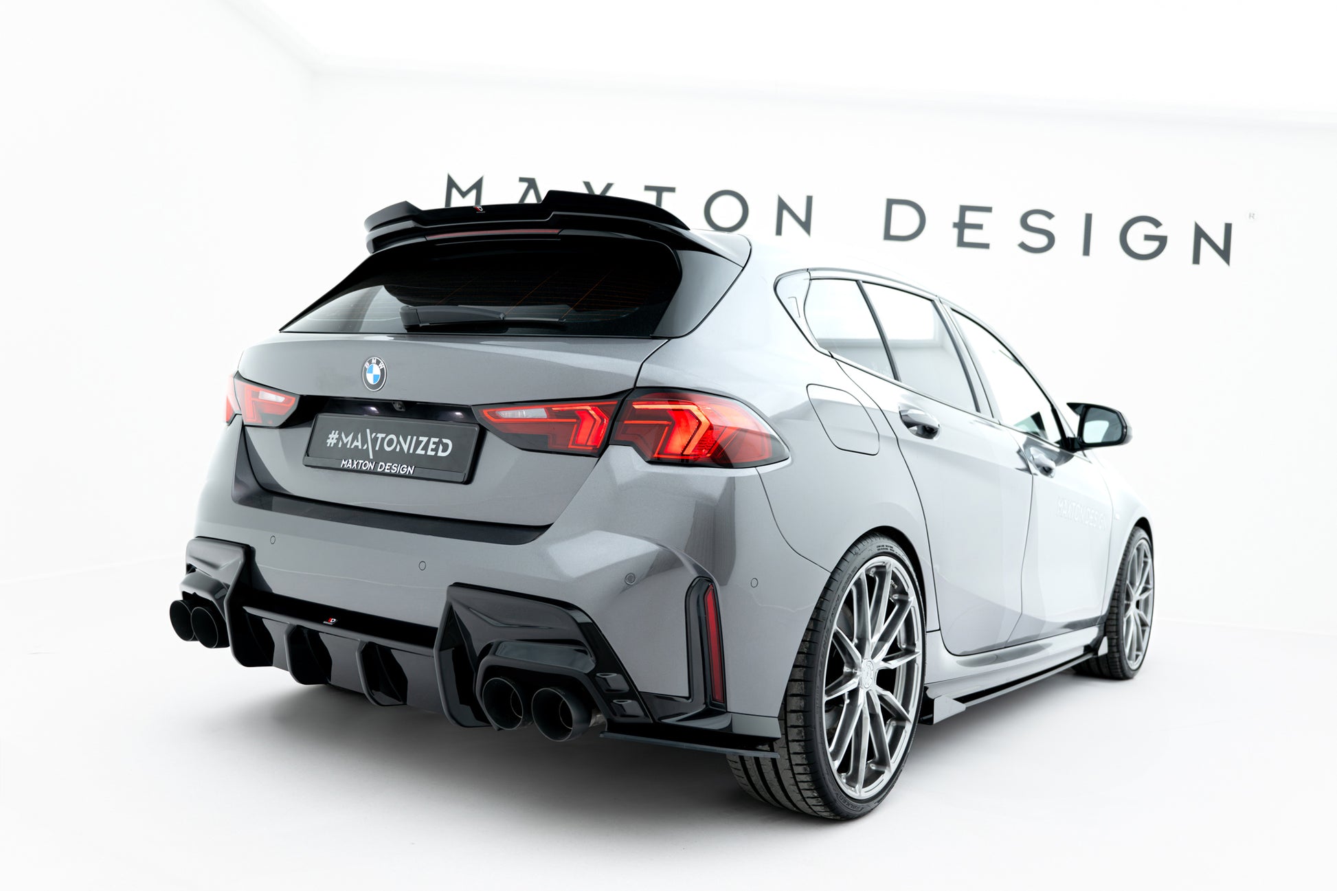 Street Pro Rear Side Splitters V.2 BMW M135i F70