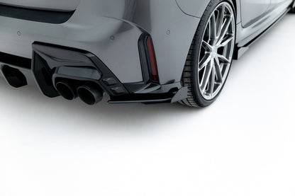 Street Pro Rear Side Splitters V.2 + Flaps BMW M135i F70