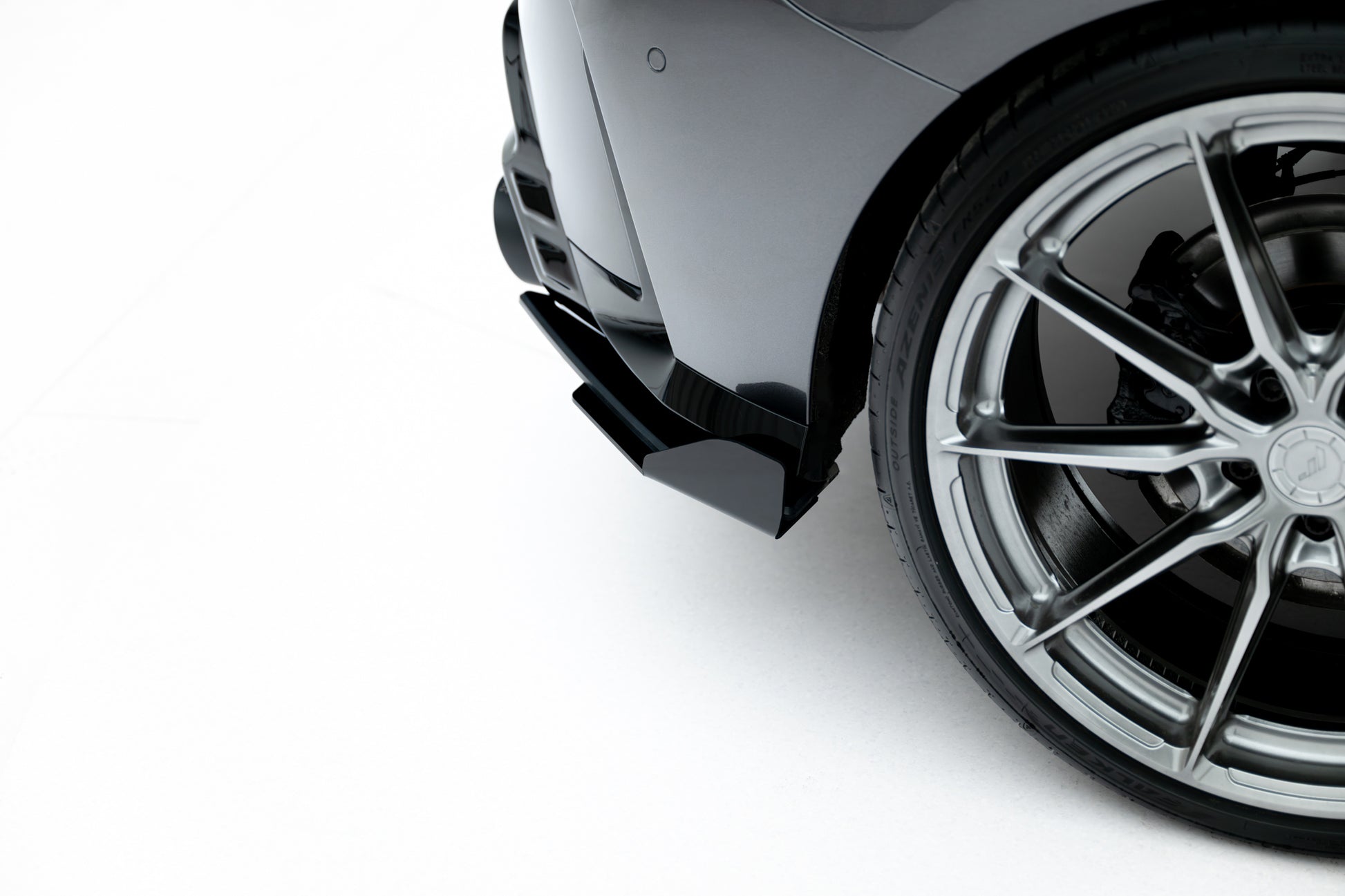 Street Pro Rear Side Splitters V.2 + Flaps BMW M135i F70