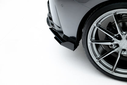 Street Pro Rear Side Splitters V.2 + Flaps BMW M135i F70