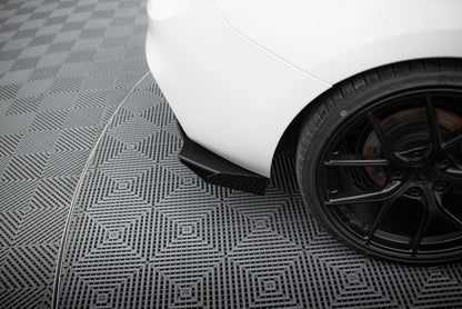 Street Pro Rear Side Splitters V.2 + Flaps for BMW 1 F20 M140i
