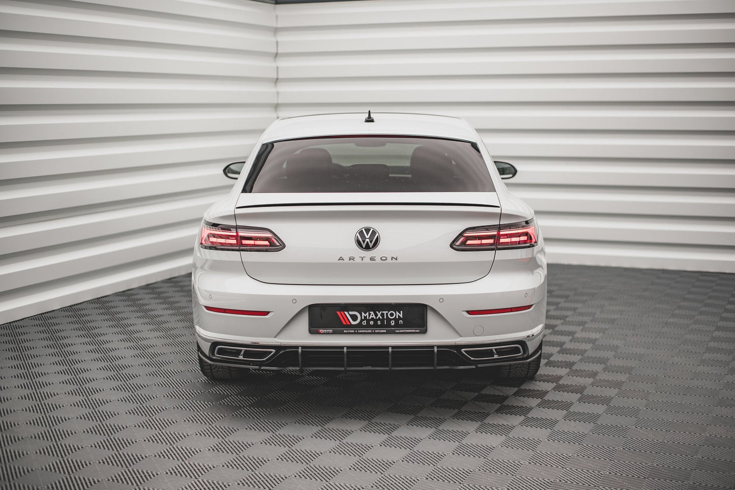 Street Pro Rear Side Splitters Volkswagen Arteon Sedan / Shooting Brake R-Line Mk1 Facelift