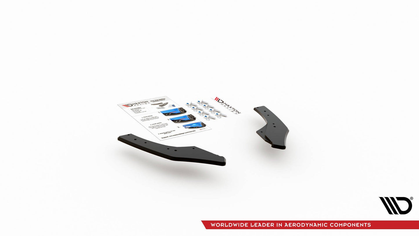 Street Pro Rear Side Splitters Volkswagen Golf GTI Clubsport Mk8