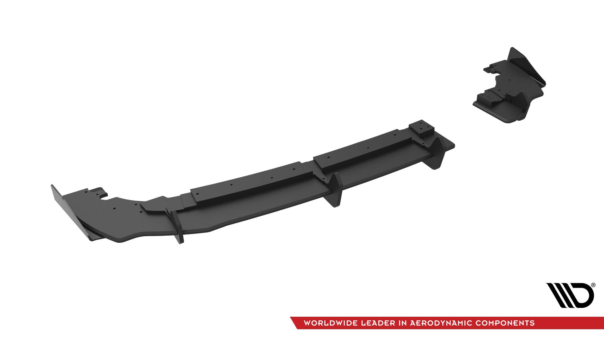 Street Pro Rear Valance + Flaps Ford Fiesta Mk8 ST