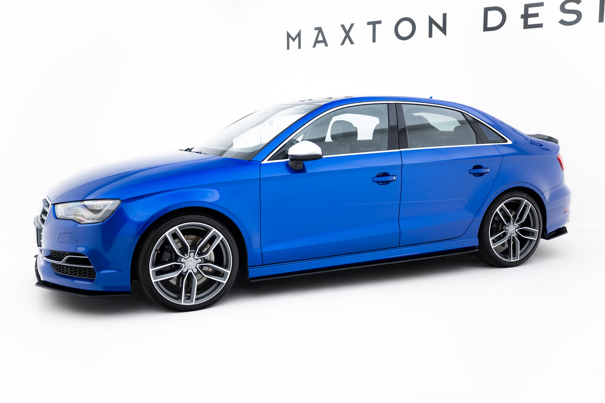 Street Pro Side Skirts Diffusers Audi S3 / A3 S-Line Sedan 8V