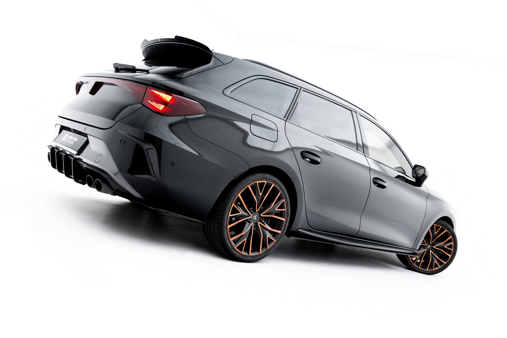 Street Pro Side Skirts Diffusers Cupra Leon ST / Hatchback Aero Mk1 / Mk1 Facelift