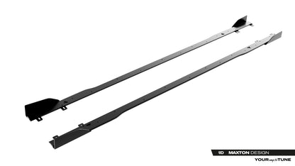 Street Pro Side Skirts Diffusers + Flaps Audi A5 S-Line / S5 Sedan / Avant B10