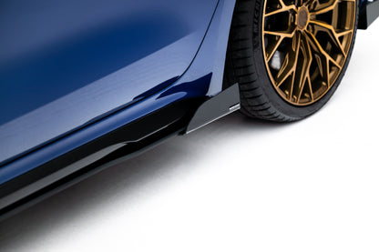 Street Pro Side Skirts Diffusers + Flaps Audi A5 S-Line / S5 Sedan / Avant B10