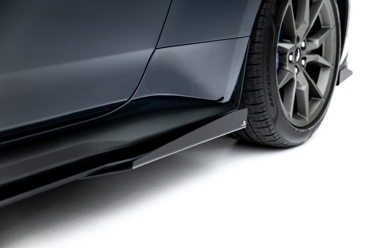Street Pro Side Skirts Diffusers + Flaps Ford Mustang Dark Horse Mk7