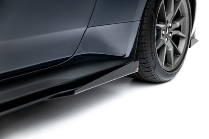 Street Pro Side Skirts Diffusers + Flaps Ford Mustang Dark Horse Mk7