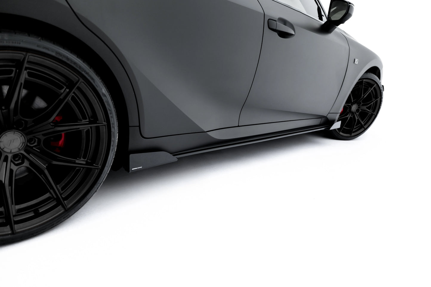 Street Pro Side Skirts Diffusers + Flaps Lexus IS 500 Mk3 Facelift 2 (XE30)
