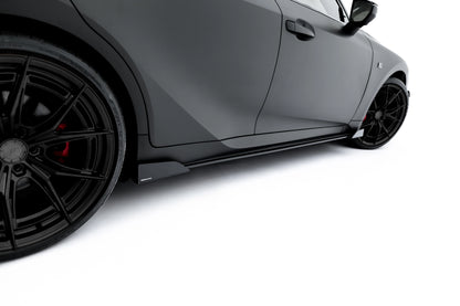Street Pro Side Skirts Diffusers + Flaps Lexus IS 500 Mk3 Facelift 2 (XE30)