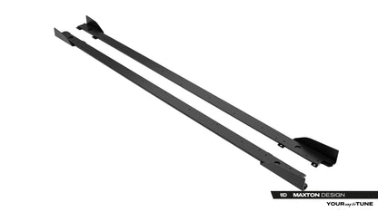 Street Pro Side Skirts Diffusers + Flaps Lexus IS 500 Mk3 Facelift 2 (XE30)