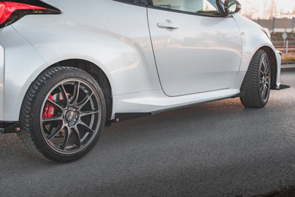 Street Pro Side Skirts Diffusers + Flaps Toyota GR Yaris Mk4