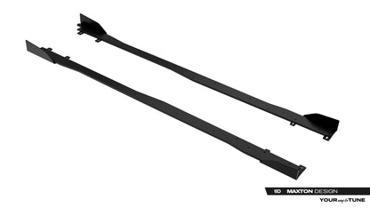 Street Pro Side Skirts Diffusers + Flaps Toyota GR Yaris Mk4 Facelift