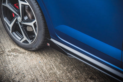 Street Pro Side Skirts Diffusers + Flaps Volkswagen Polo GTI Mk6