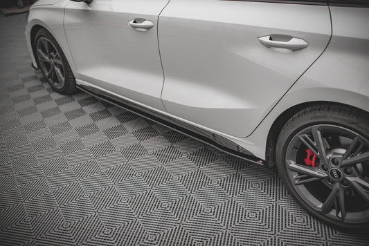 Street Pro Side Skirts Diffusers V.1 Audi S3 / A3 S-Line 8Y / 8Y Facelift