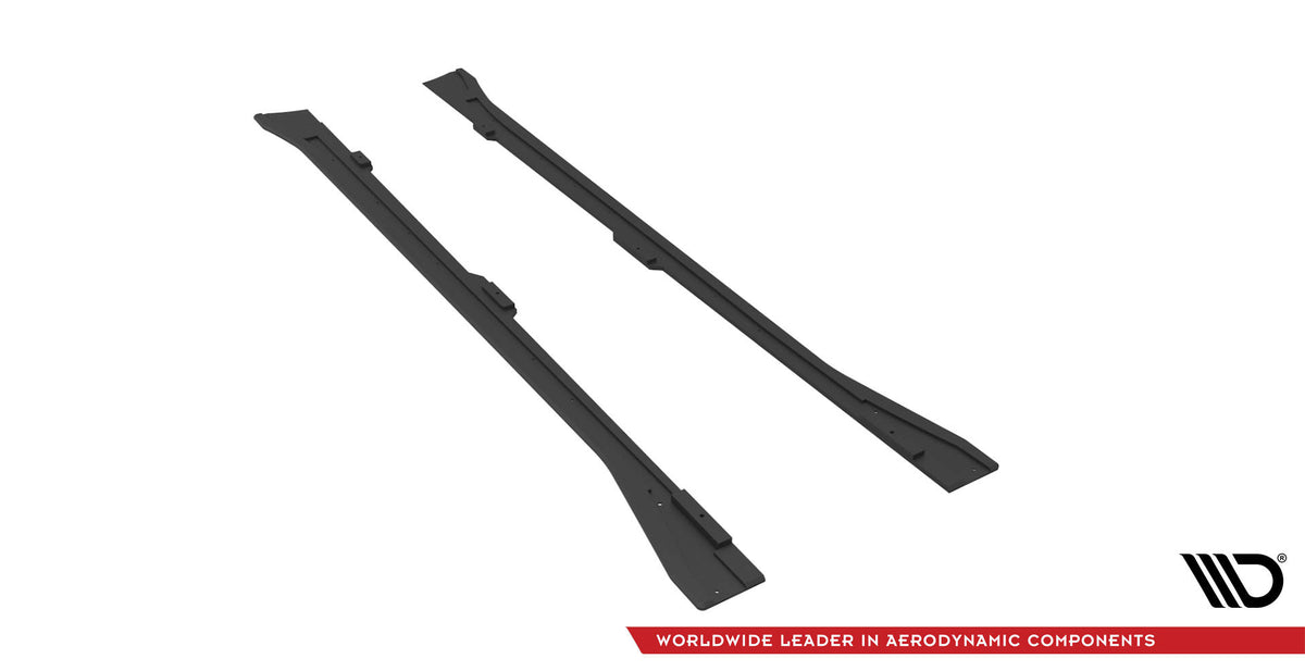 Street Pro Side Skirts Diffusers V.1 Volkswagen Arteon R/ R-Line Sedan / Shooting Brake Mk1 Facelift