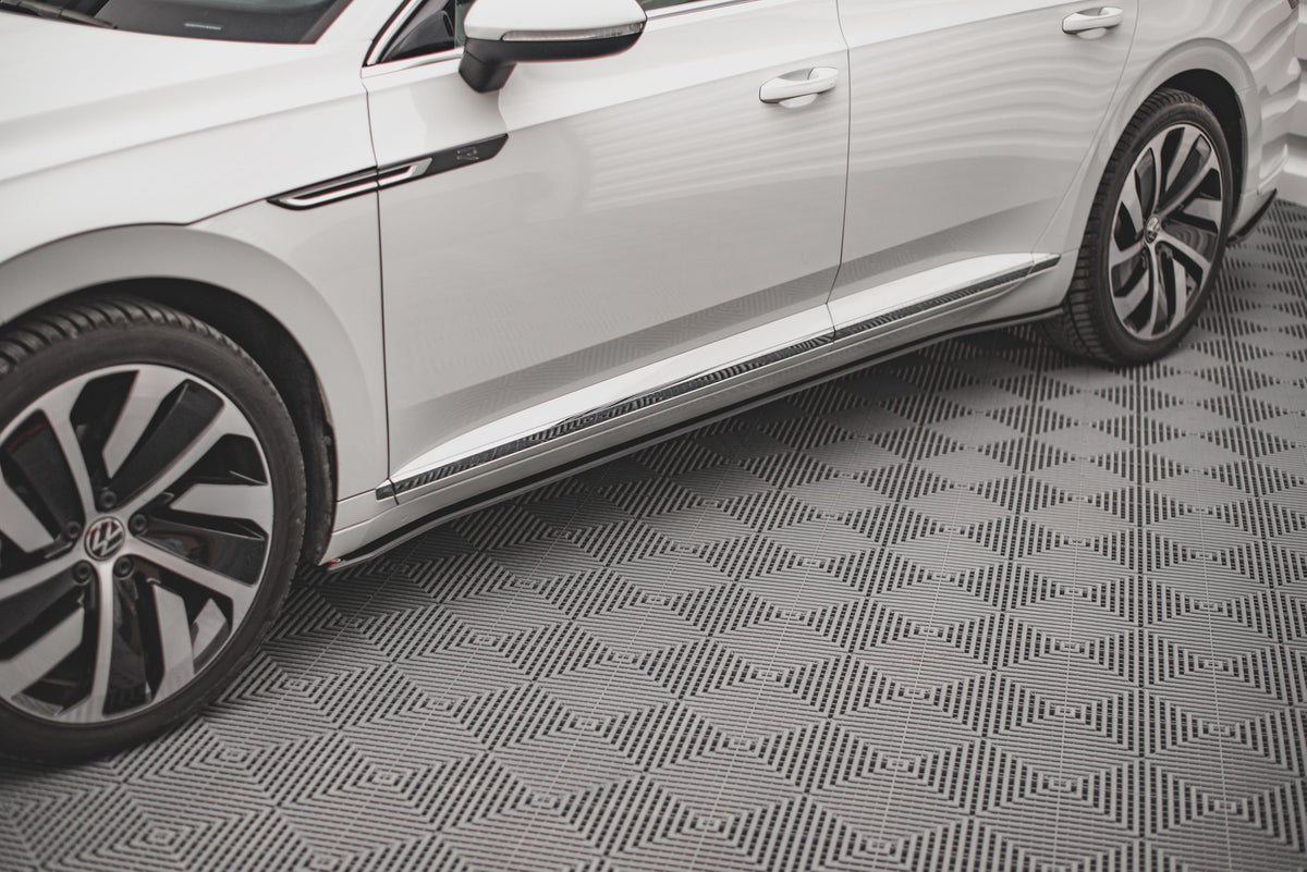 Street Pro Side Skirts Diffusers V.1 Volkswagen Arteon R/ R-Line Sedan / Shooting Brake Mk1 Facelift