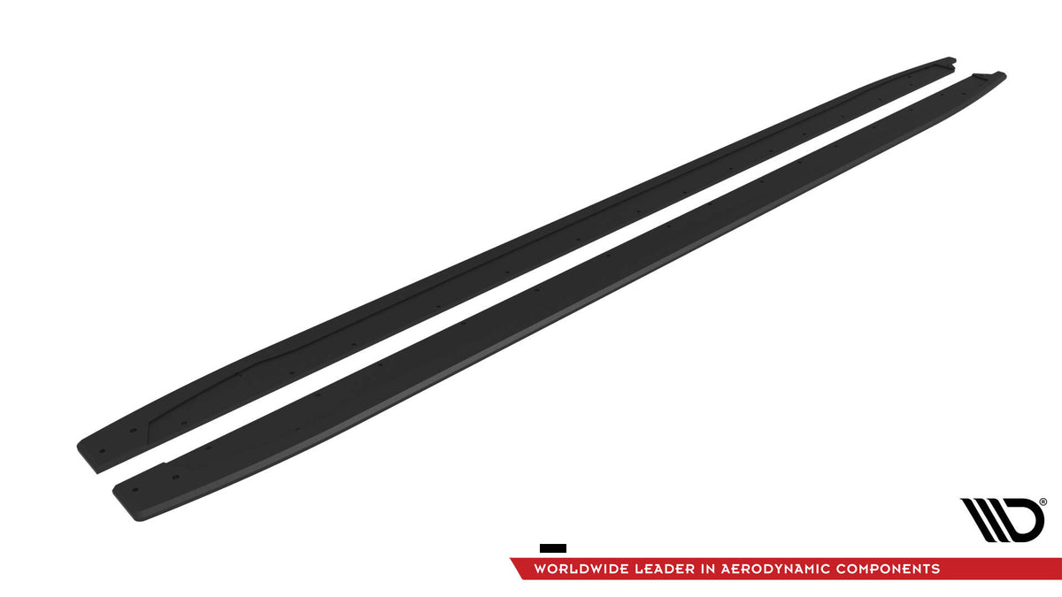 Street Pro Side Skirts Diffusers V.2 Audi A3 S-Line Sedan / S3 Sedan 8Y / 8Y Facelift