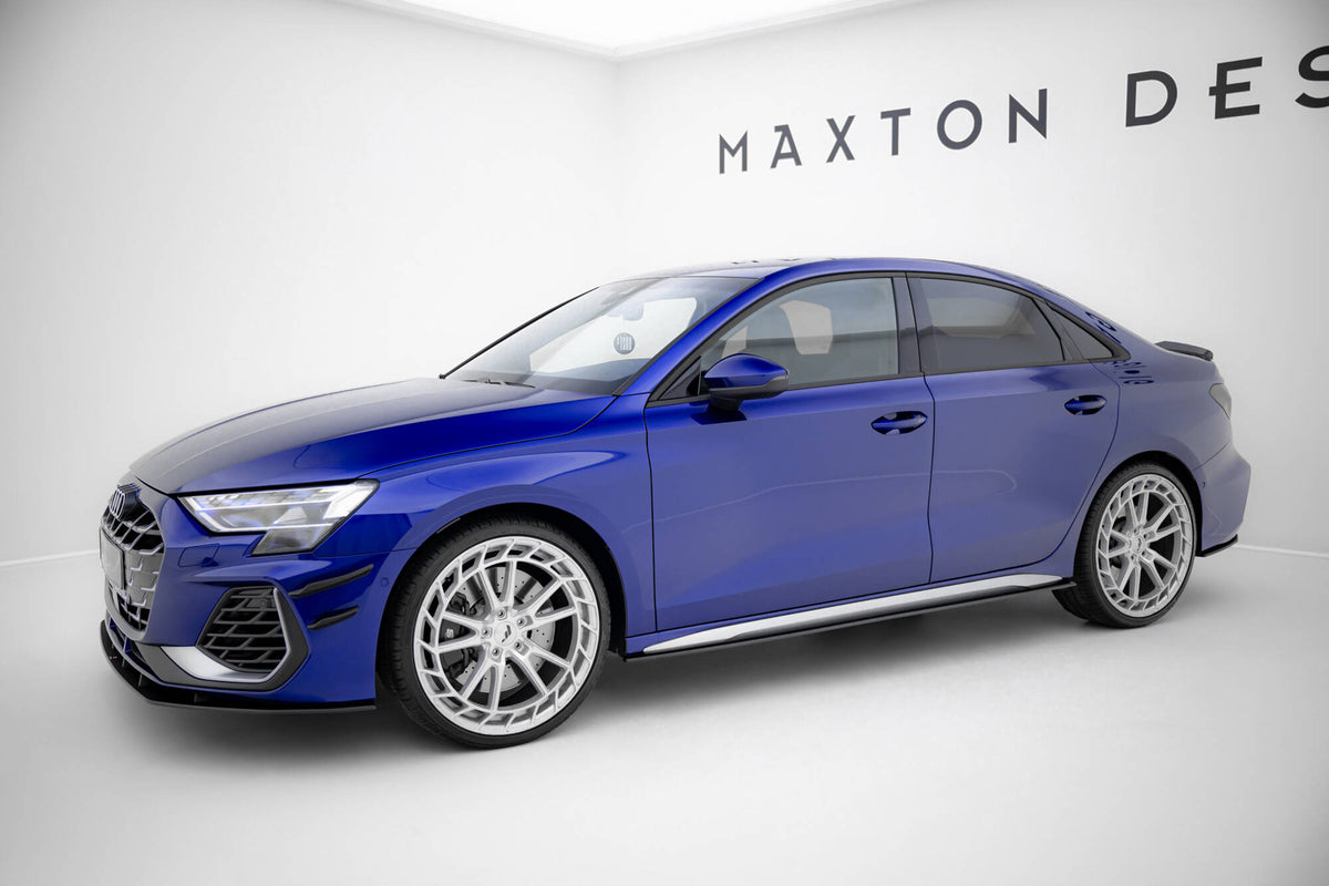 Street Pro Side Skirts Diffusers V.2 Audi A3 S-Line Sedan / S3 Sedan 8Y / 8Y Facelift