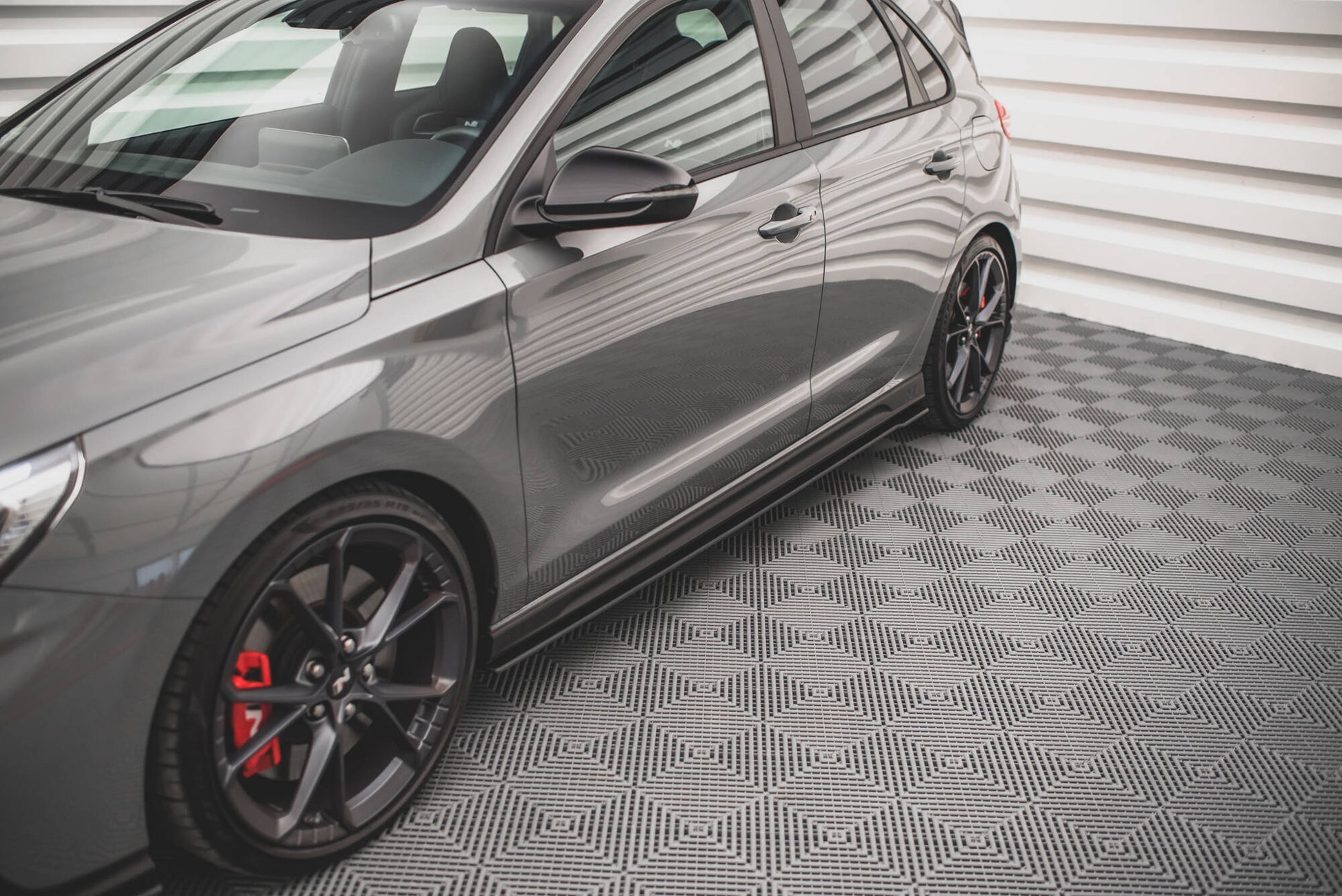 Street Pro Side Skirts Diffusers V.2 Hyundai I30 N / N-Line Hatchback / Fastback Mk3 / Mk3 Facelift